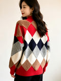 Cardigan Oversize Multicolor Lana & Chiporro
